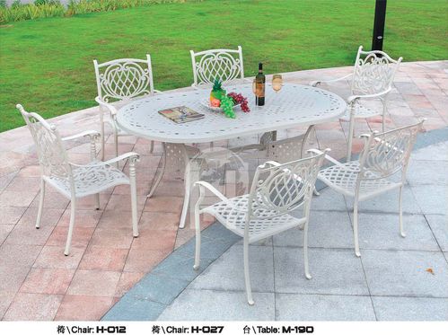 澳大利亚田园风户外铸铝桌椅 汉昌户外,专业生产各类户外家具适用地方
